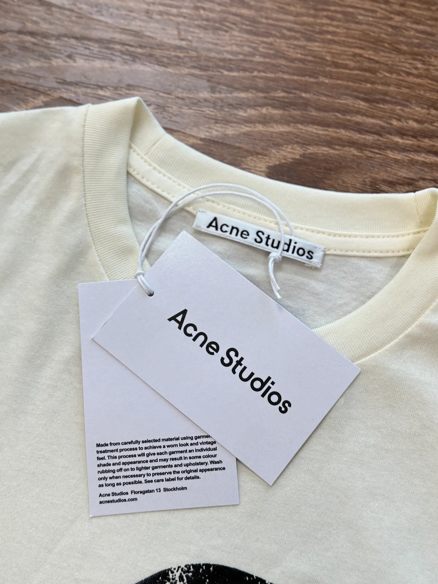 Acne Studio 24SS New Arrival T Size：S/M/L/XL oversize ！ ， Versatile Series～